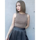 バイカラーリブニットタンク | MURUA | 詳細画像4 