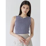 バイカラーリブニットタンク | MURUA | 詳細画像5 