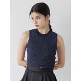 ラメジャガードニットタンク | MURUA | 詳細画像2 