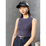 ラメジャガードニットタンク | MURUA | 詳細画像25 