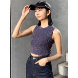 ラメジャガードニットタンク | MURUA | 詳細画像26 