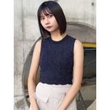 ラメジャガードニットタンク | MURUA | 詳細画像31 