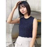 ラメジャガードニットタンク | MURUA | 詳細画像32 