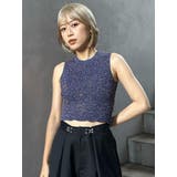 ラメジャガードニットタンク | MURUA | 詳細画像34 