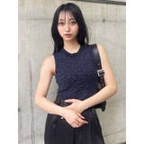 ラメジャガードニットタンク | MURUA | 詳細画像48 