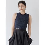 ラメジャガードニットタンク | MURUA | 詳細画像6 