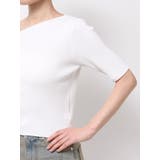 ワンショルハーフニット | MURUA | 詳細画像12 