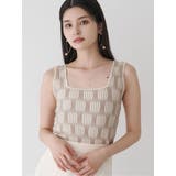 ウェーブパターンニットタンク | MURUA | 詳細画像1 