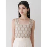 ウェーブパターンニットタンク | MURUA | 詳細画像6 