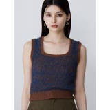 ブラウン | 2WAYMIXヤーンニット | MURUA