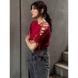 レースアップハーフリブニット | MURUA | 詳細画像18 