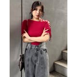 レースアップハーフリブニット | MURUA | 詳細画像19 