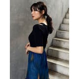 フロントホックレイヤードハーフニット | MURUA | 詳細画像11