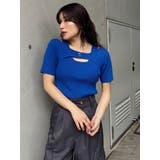 フロントホックレイヤードハーフニット | MURUA | 詳細画像3