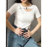 フロントパーツレイヤードトップス | MURUA | 詳細画像1 