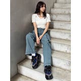 フロントパーツレイヤードトップス | MURUA | 詳細画像12 