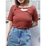 オレンジ | フロントパーツレイヤードトップス | MURUA