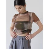 ブラウン | グラデーションシアートップス | MURUA