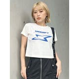 シャープモチーフクロップドTシャツ | MURUA | 詳細画像2 