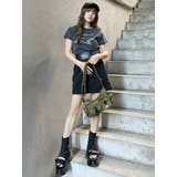 シャープモチーフクロップドTシャツ | MURUA | 詳細画像28 