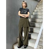 シャープモチーフクロップドTシャツ | MURUA | 詳細画像42 