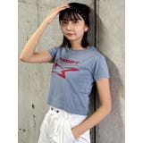 シャープモチーフクロップドTシャツ | MURUA | 詳細画像50 