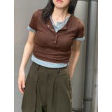 ヘンリーネックレイヤードトップス | MURUA | 詳細画像19 