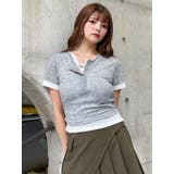 ヘンリーネックレイヤードトップス | MURUA | 詳細画像2 