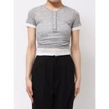 ヘンリーネックレイヤードトップス | MURUA | 詳細画像23 