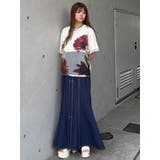 【MURUA×STAYFLOWER】チュールドッキングフラワーTシャツ | MURUA | 詳細画像11 