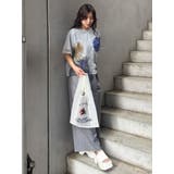 【MURUA×STAYFLOWER】チュールドッキングフラワーTシャツ | MURUA | 詳細画像21 