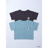 【スティッチコラボ】グラデーショントロピカルTシャツ | MURUA | 詳細画像2 