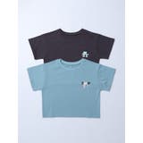 【スティッチコラボ】グラデーショントロピカルTシャツ | MURUA | 詳細画像3 