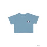 ブルー | 【スティッチコラボ】グラデーショントロピカルTシャツ | MURUA