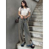 クロップドシアーベロアTシャツ | MURUA | 詳細画像17