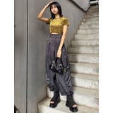 クロップドシアーベロアTシャツ | MURUA | 詳細画像20
