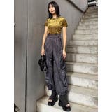 クロップドシアーベロアTシャツ | MURUA | 詳細画像21