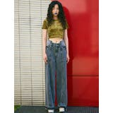クロップドシアーベロアTシャツ | MURUA | 詳細画像31