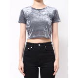 クロップドシアーベロアTシャツ | MURUA | 詳細画像32