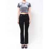 クロップドシアーベロアTシャツ | MURUA | 詳細画像39