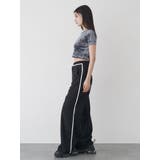 クロップドシアーベロアTシャツ | MURUA | 詳細画像9