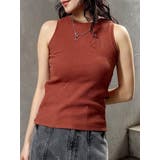 オレンジ | サイドホックリブカットソー | MURUA