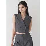 ショートテーラードジレ【セット販売対象】 | MURUA | 詳細画像7