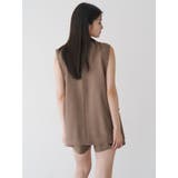 ピークドラペルダブルミドルジレ【セット販売対象】 | MURUA | 詳細画像19