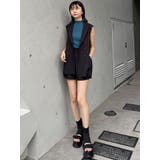 ピークドラペルダブルミドルジレ【セット販売対象】 | MURUA | 詳細画像47