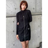 フロントZIPミニジャンスカ | MURUA | 詳細画像11 