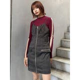 フロントZIPミニジャンスカ | MURUA | 詳細画像16 