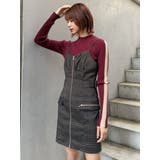 フロントZIPミニジャンスカ | MURUA | 詳細画像18 