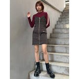 フロントZIPミニジャンスカ | MURUA | 詳細画像20 