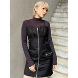 フロントZIPミニジャンスカ | MURUA | 詳細画像23 